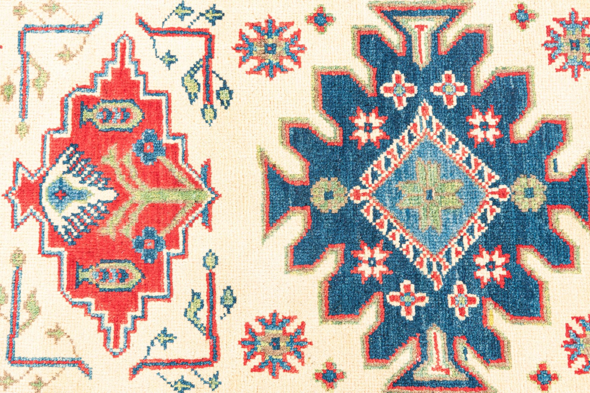 2' 9 x 9' 9 Hand Knotted Kazak Runner Rug