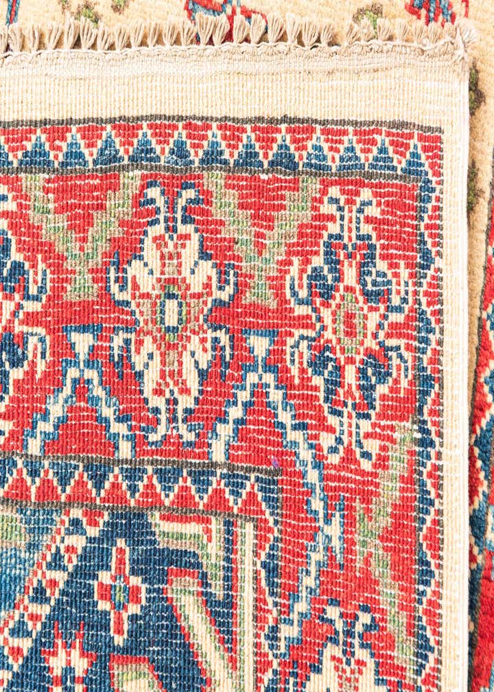 2' 9 x 9' 9 Hand Knotted Kazak Runner Rug