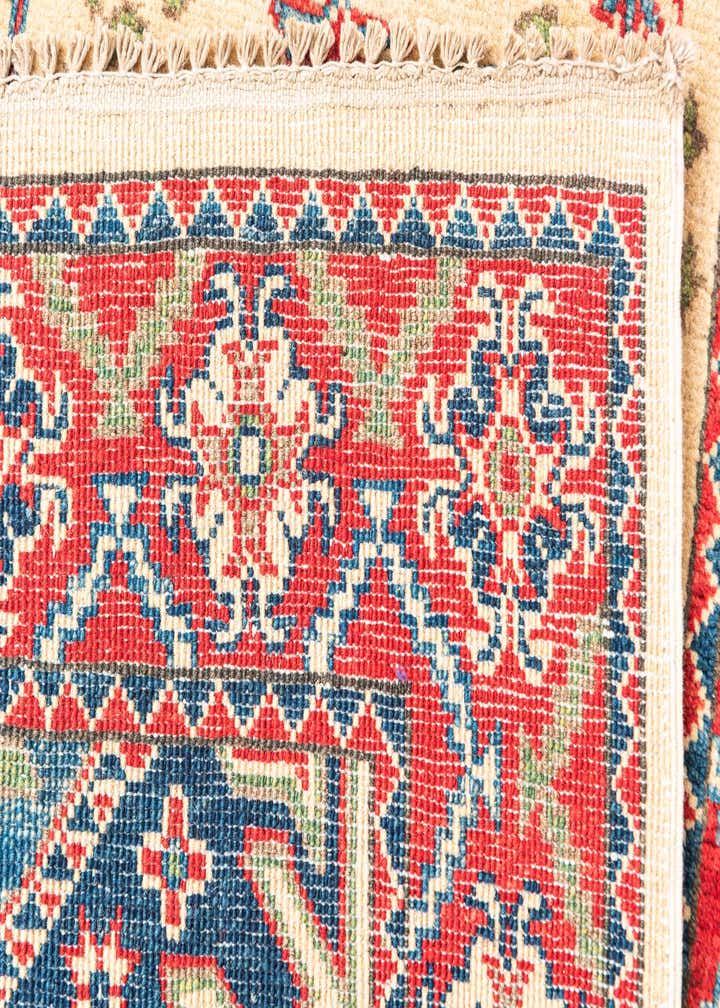 2' 9 x 9' 9 Hand Knotted Kazak Runner Rug