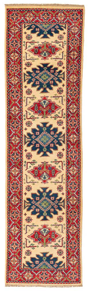 2' 9 x 9' 9 Hand Knotted Kazak Runner Rug