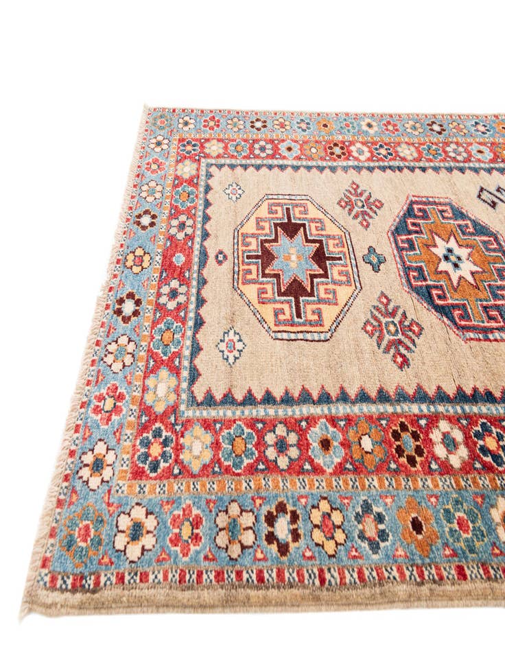 Detail image of 2' 8 x 9' 3  Hand Knotted Kazak Runner Rug