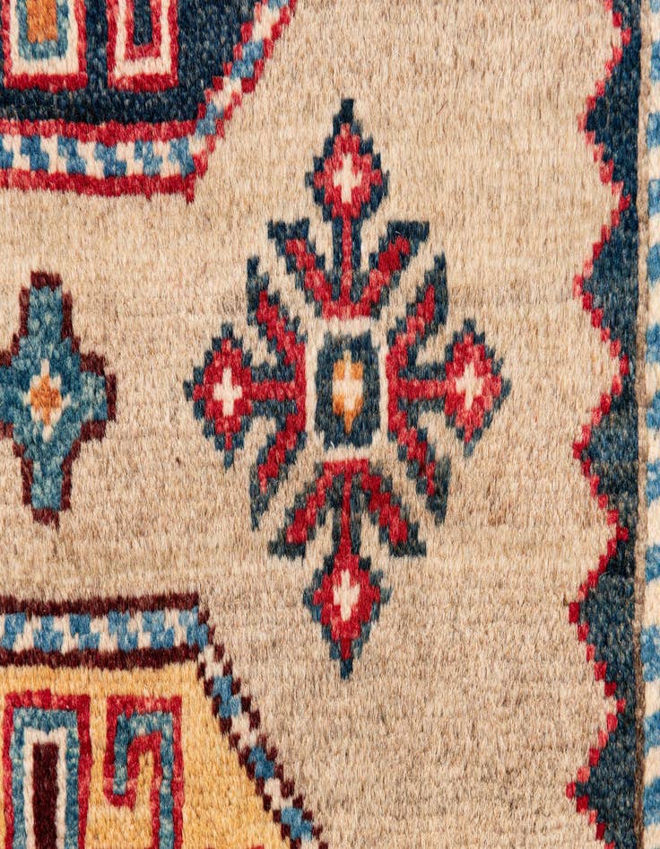 Detail image of 2' 8 x 9' 3  Hand Knotted Kazak Runner Rug