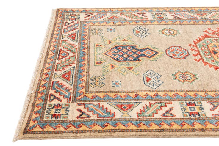 Detail image of 2' 7 x 9' 7 Hand Knotted Kazak Runner Rug
