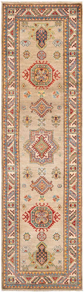 2' 7 x 9' 7 Hand Knotted Kazak Runner Rug