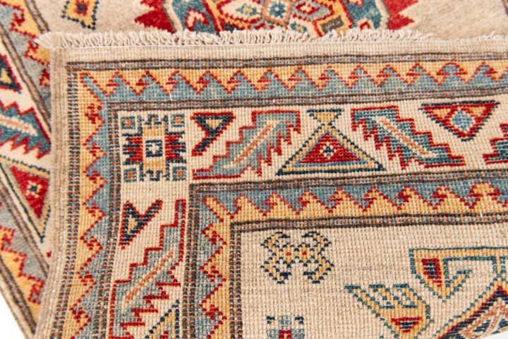 2' 8 x 9' 9 Hand Knotted Kazak Runner Rug