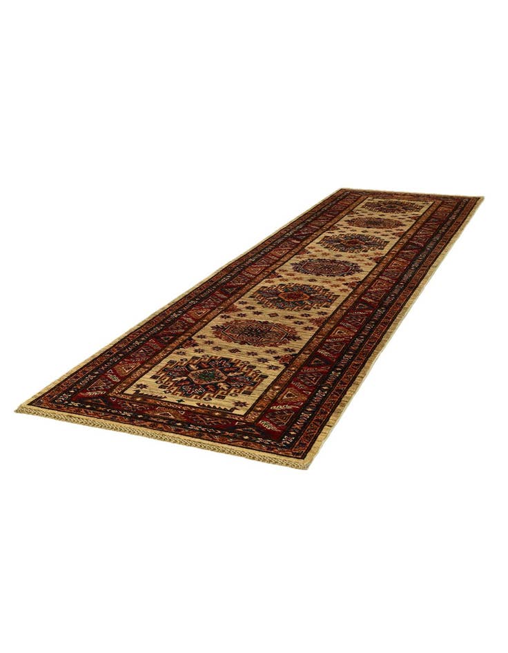 Detail image of 2' 10 x 9' 8 Hand Knotted Kazak Runner Rug