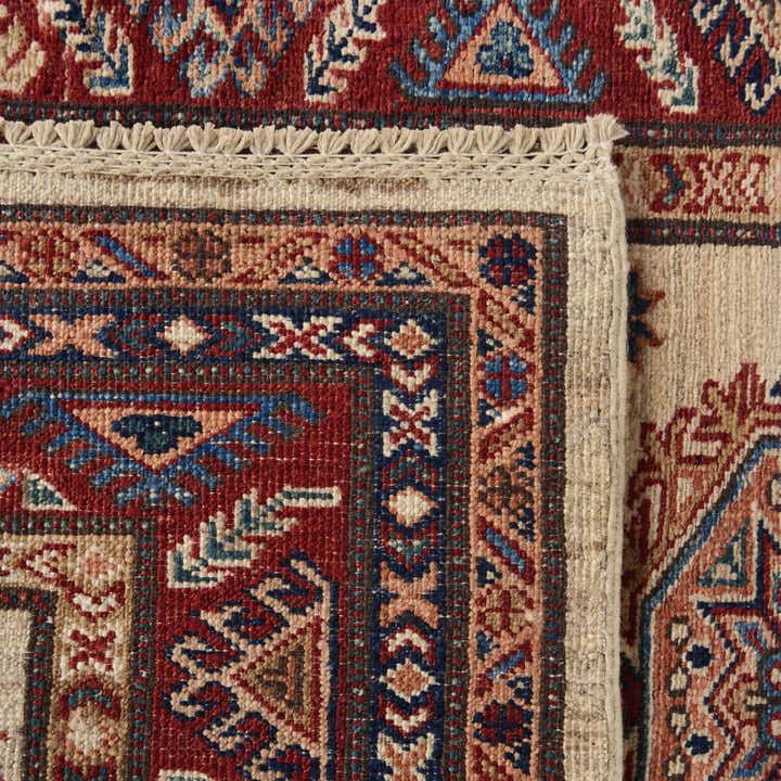 85cm x 295cm Handgeknüpft Kazak Läufer Teppich