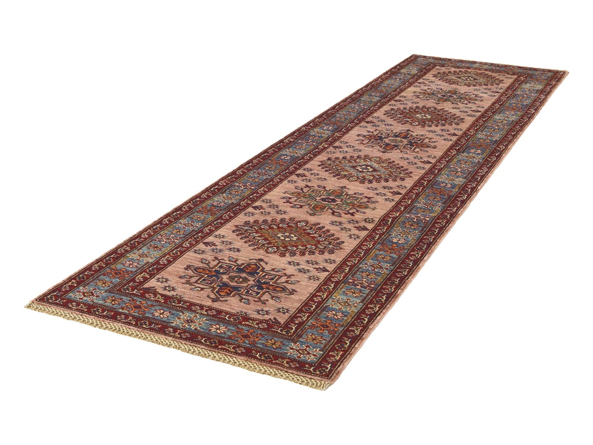 2' 9 x 10' 1 Hand Knotted Kazak Runner Rug