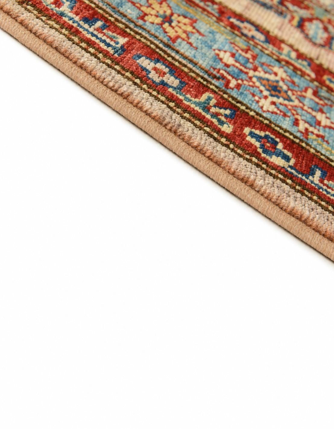 Detail image 8 of 12: 2' 9 x 10' 1 Hand Knotted Kazak Runner Rug