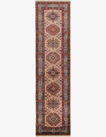 2' 9 x 10' 1 Hand Knotted Kazak Runner Rug