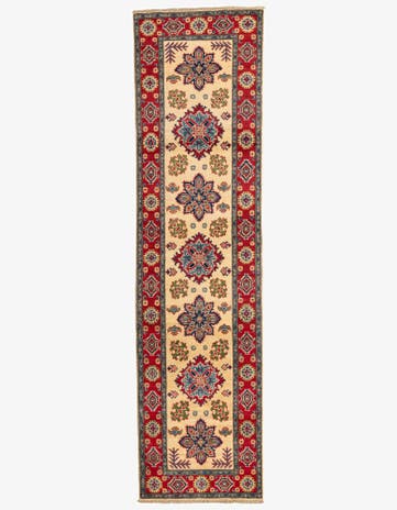 2' 7 x 9' 10 Hand Knotted Kazak Runner Rug