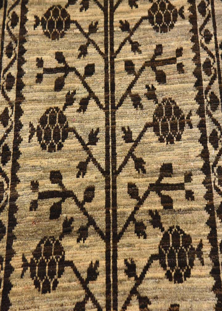 3' x 9' 8 Hand Knotted Khotan Ziegler Oriental Runner Rug