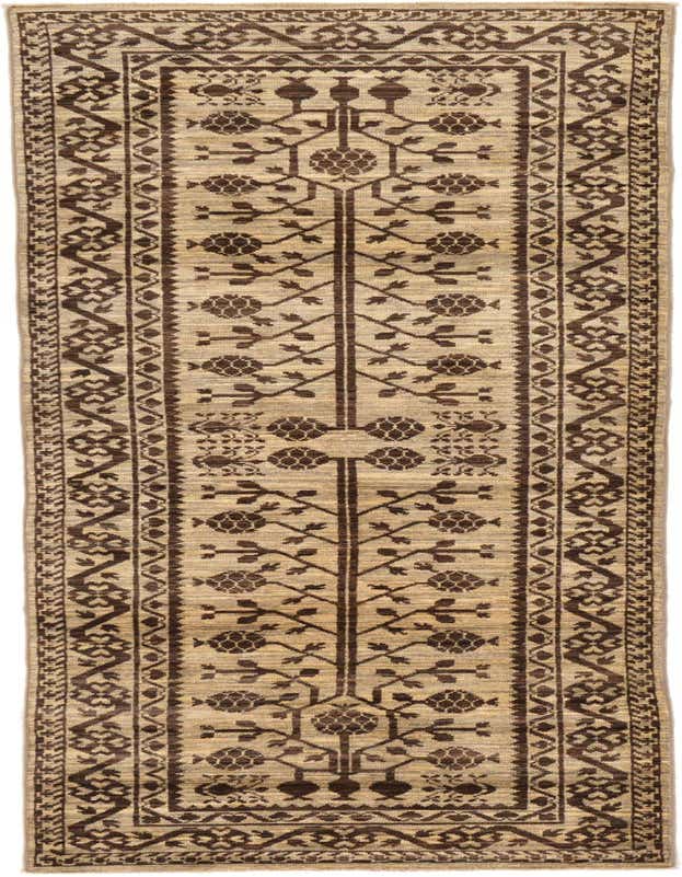 3' x 9' 8 Hand Knotted Khotan Ziegler Oriental Runner Rug