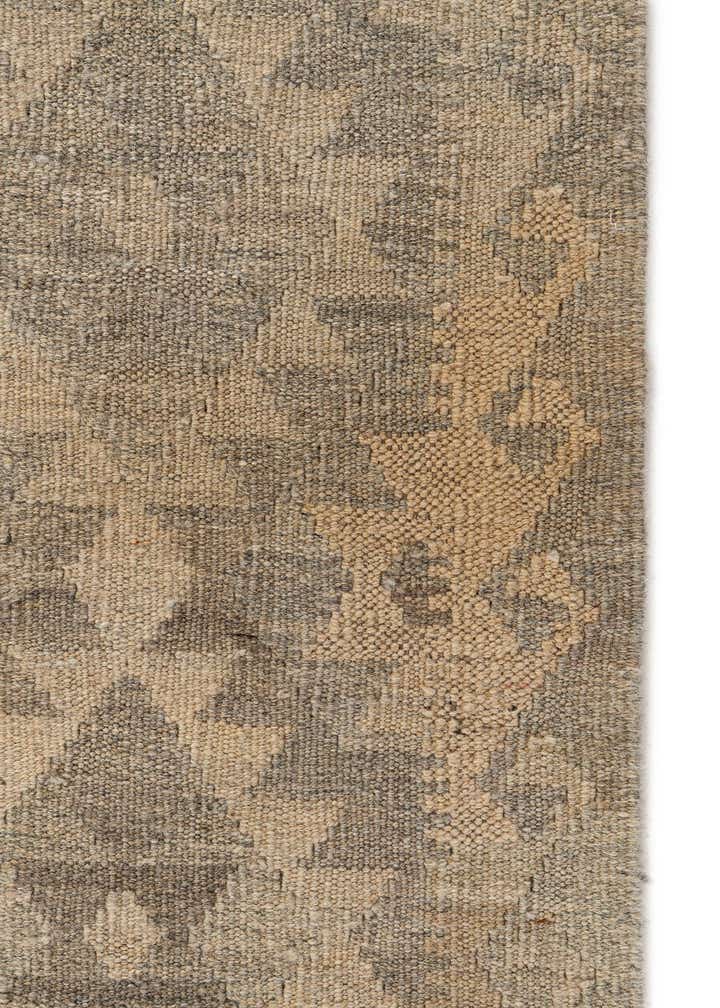 2' 8 x 9' 8 Hand Woven Kilim Maymana Wool Runner Rug