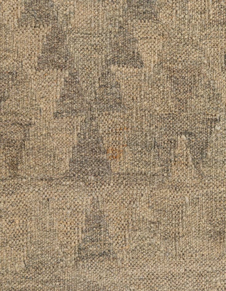 Detail image of 2' 8 x 9' 8  Hand Woven Kilim Maymana Wool Runner Rug