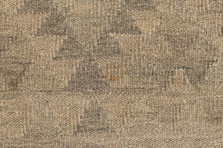 2' 8 x 9' 8 Hand Woven Kilim Maymana Wool Runner Rug