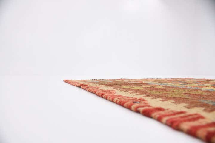 2' 10 x 10' Hand Woven Kilim Maymana Wool Runner Rug
