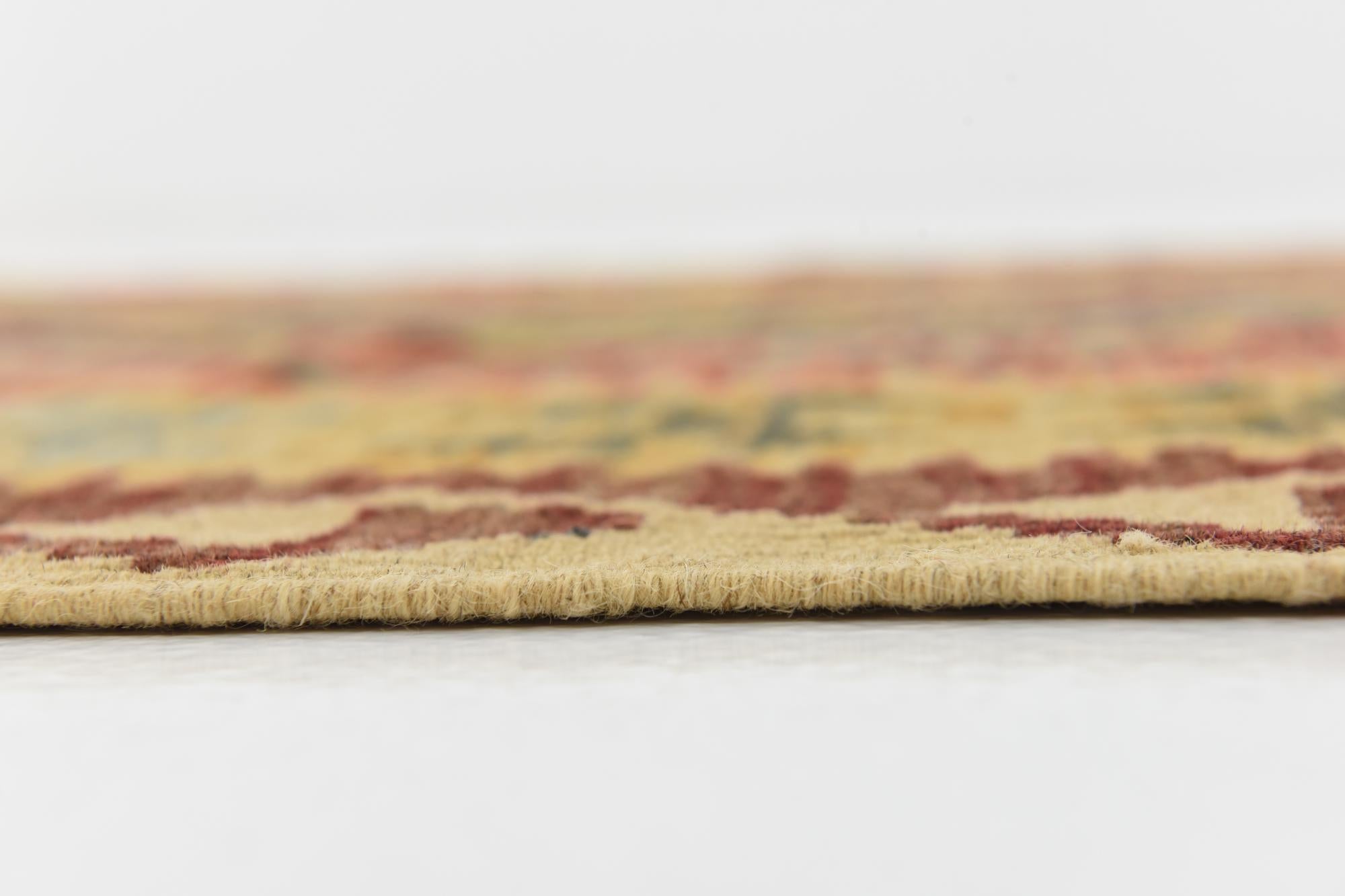 3' 3 x 6' 6 Hand Woven Kilim Maymana Wool Runner Rug
