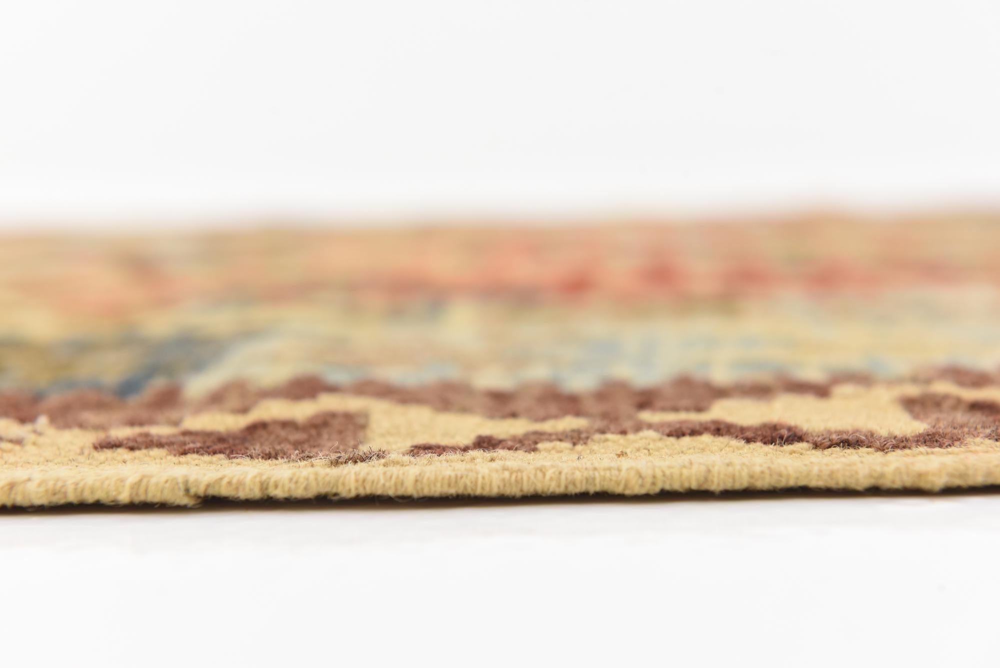 3' 3 x 6' 7 Hand Woven Kilim Maymana Wool Runner Rug