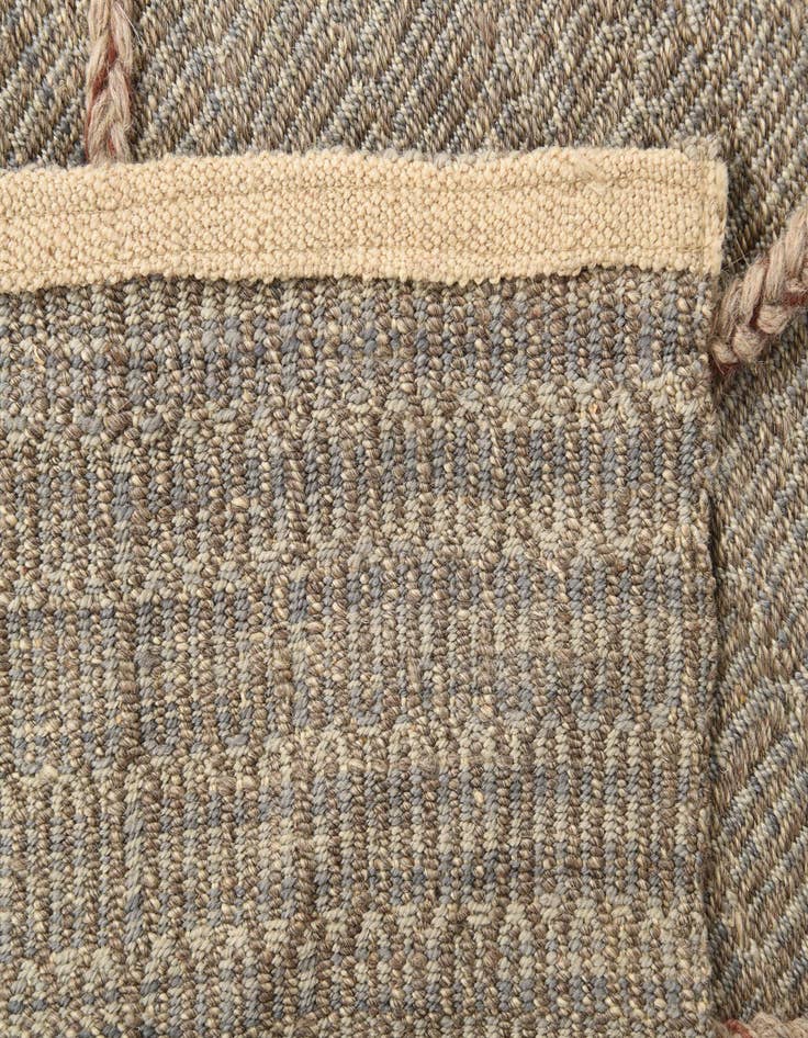 Detail image of 2' x 7' 10  Hand Woven Kilim Modern Wool Runner Rug