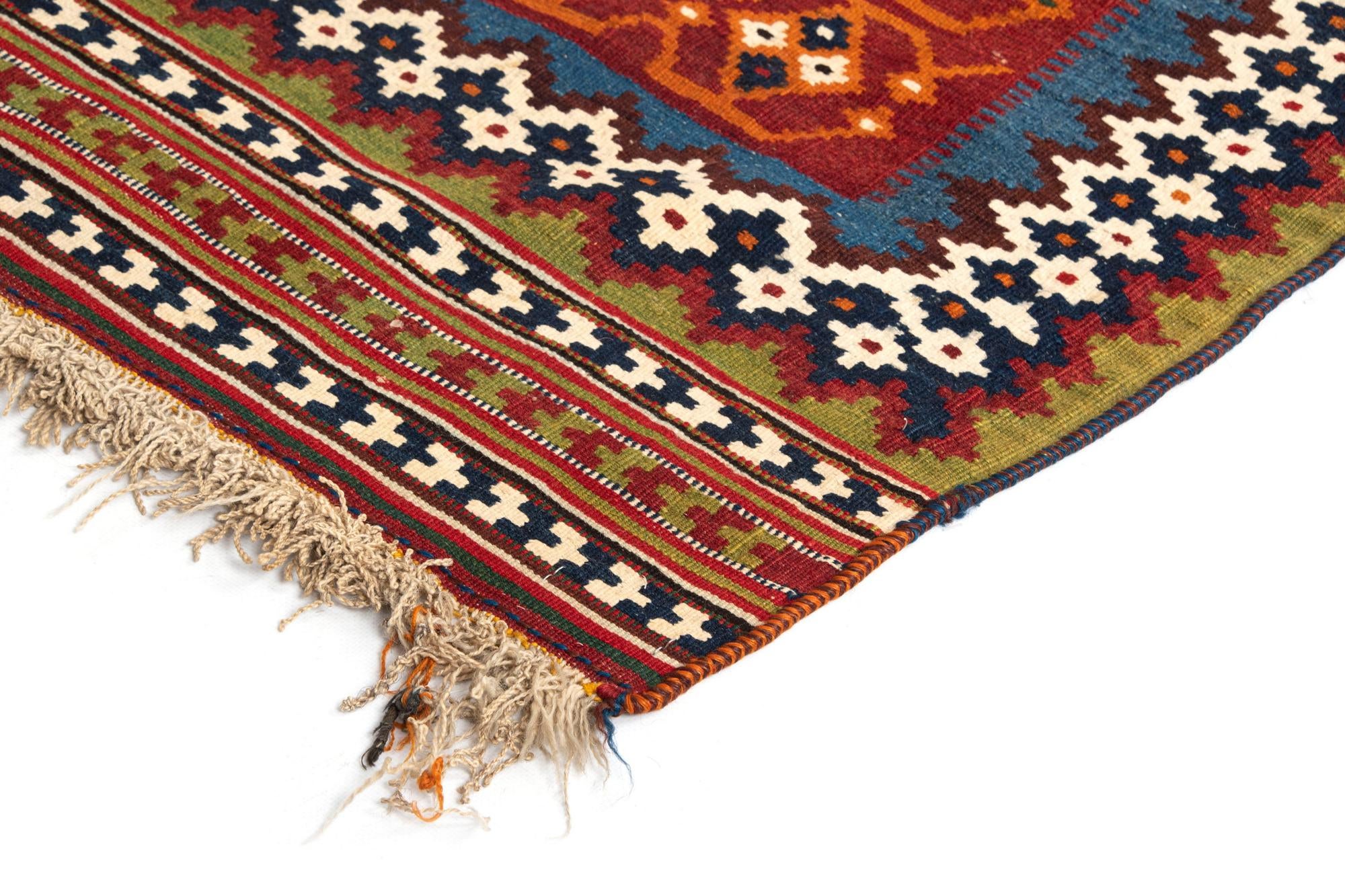 4' 4 x 9' 8 Kilim Runner Rug
