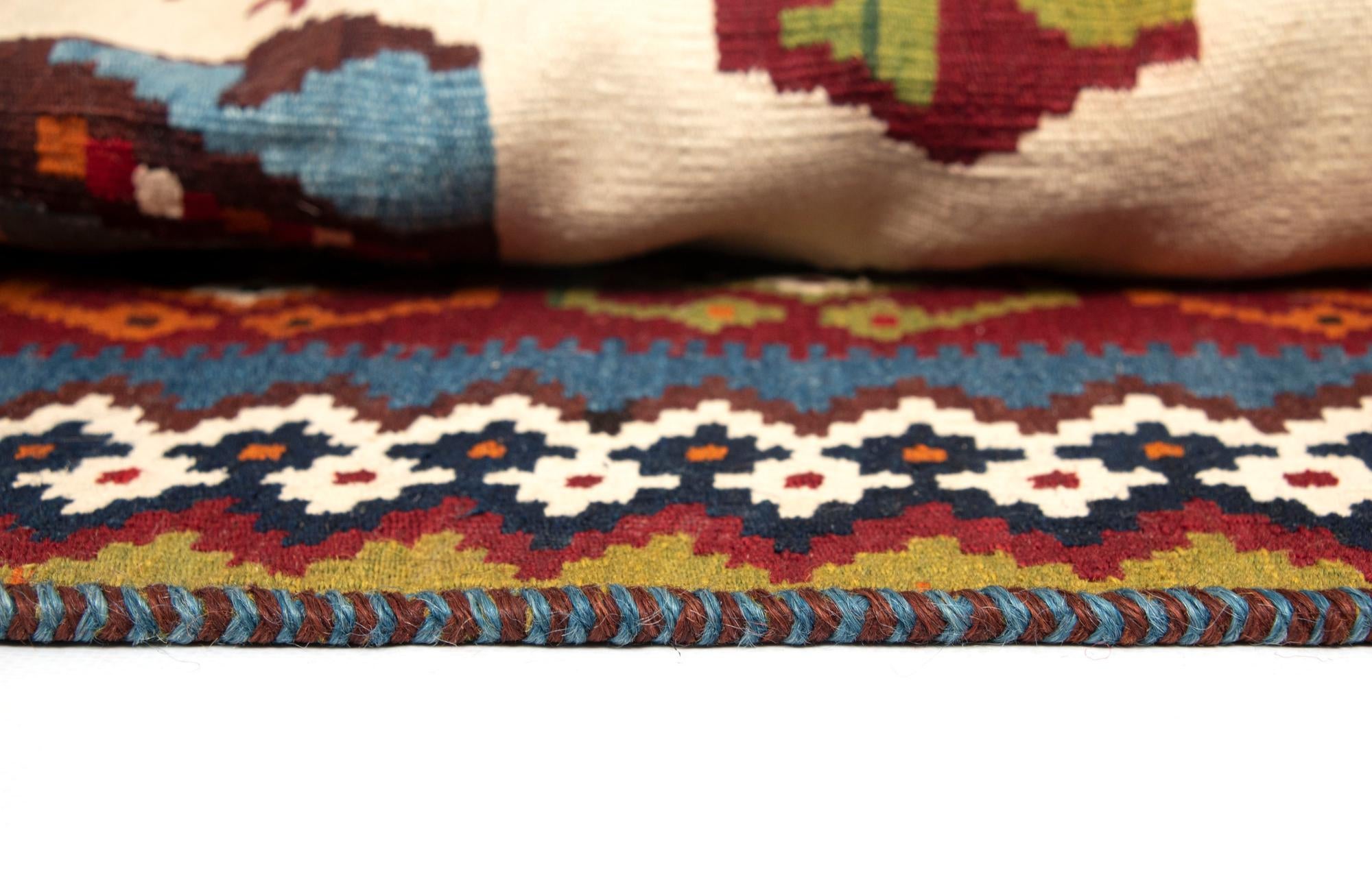 4' 4 x 9' 8 Kilim Runner Rug