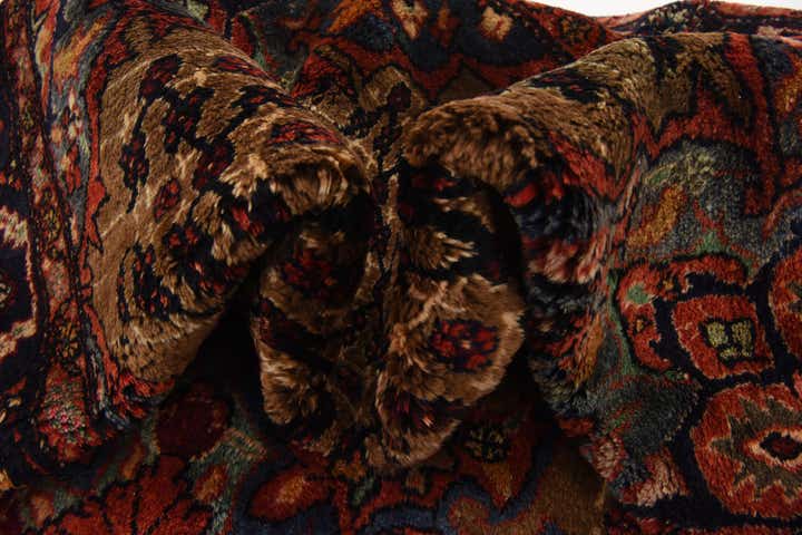 5' 3 x 11' Hand Knotted Koliaei Persian Wool Runner Rug