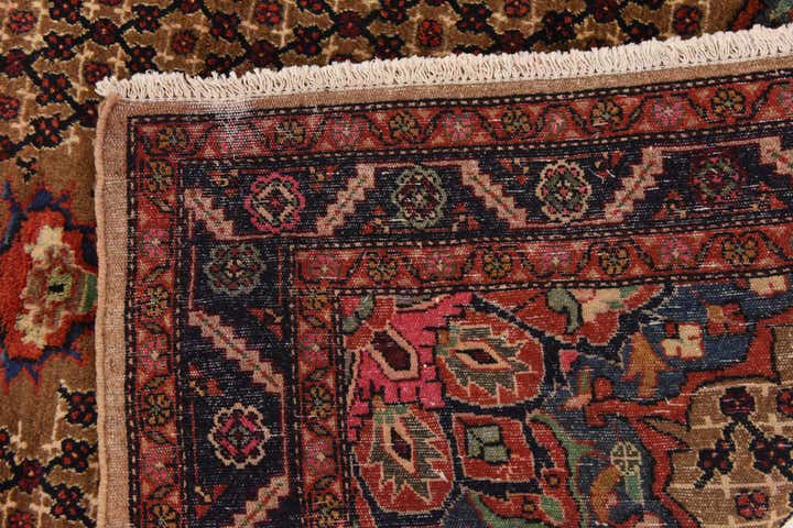 5' 3 x 11' Hand Knotted Koliaei Persian Wool Runner Rug