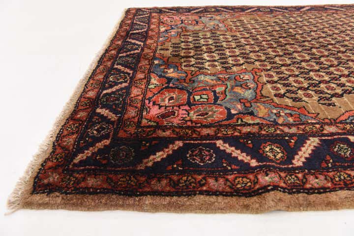 5' 3 x 11' Hand Knotted Koliaei Persian Wool Runner Rug