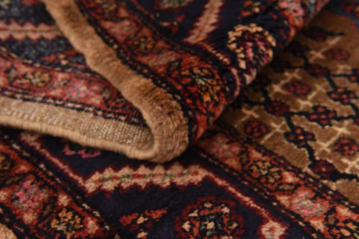 5' 3 x 11' Hand Knotted Koliaei Persian Wool Runner Rug