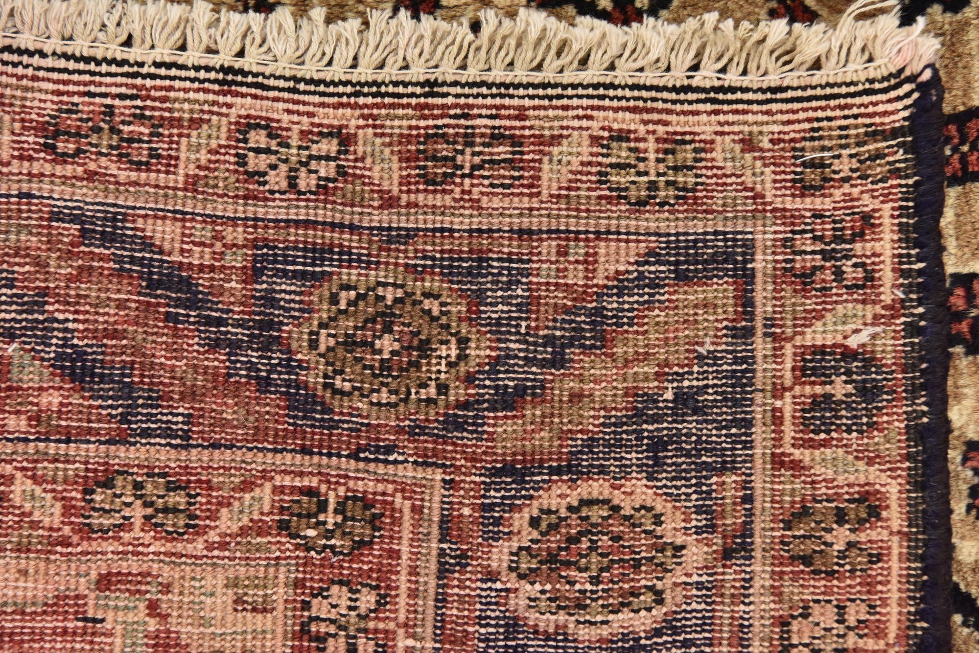 4' 9 x 9' 2 Hand Knotted Koliaei Persian Wool Runner Rug