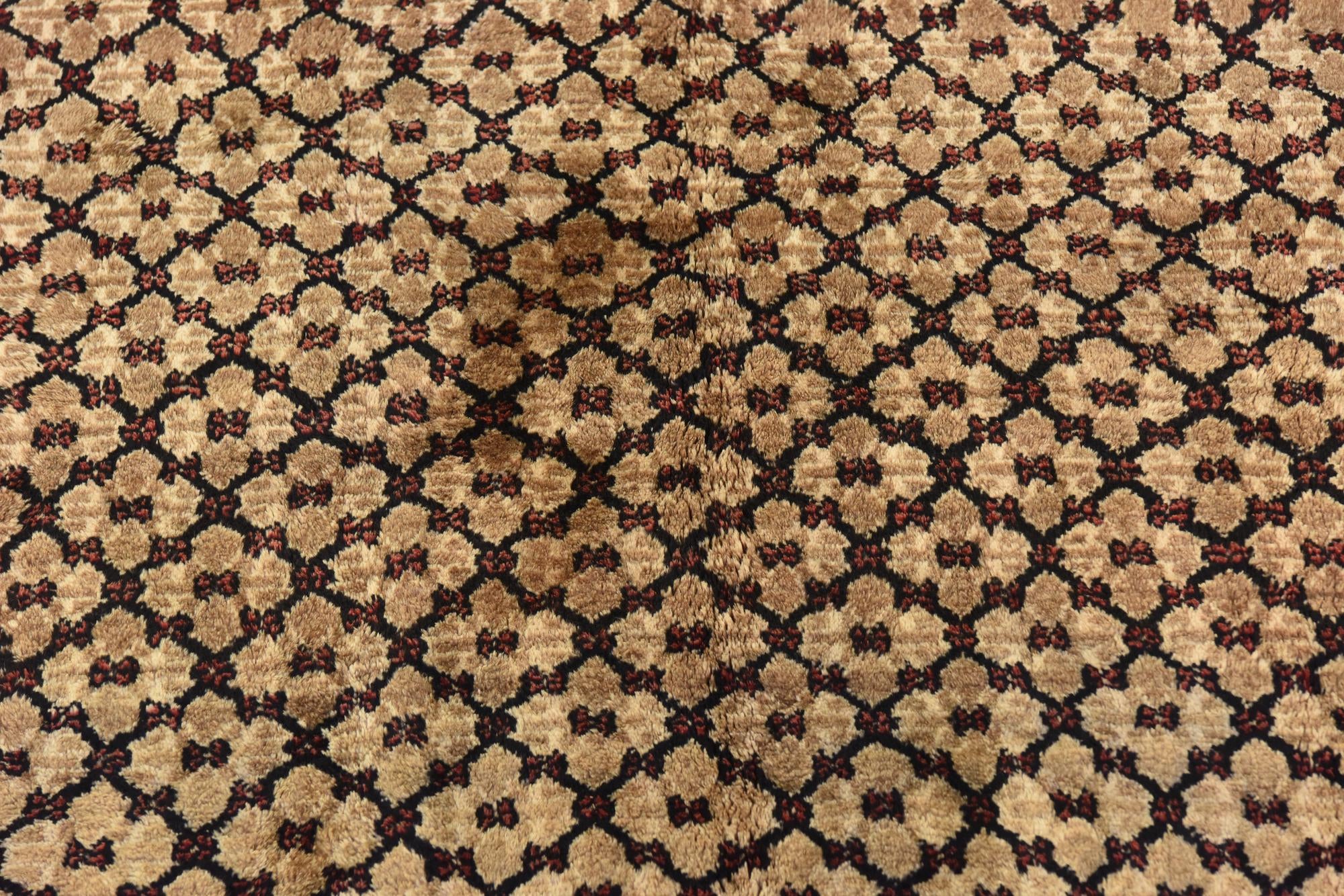 4' 9 x 9' 2 Hand Knotted Koliaei Persian Wool Runner Rug