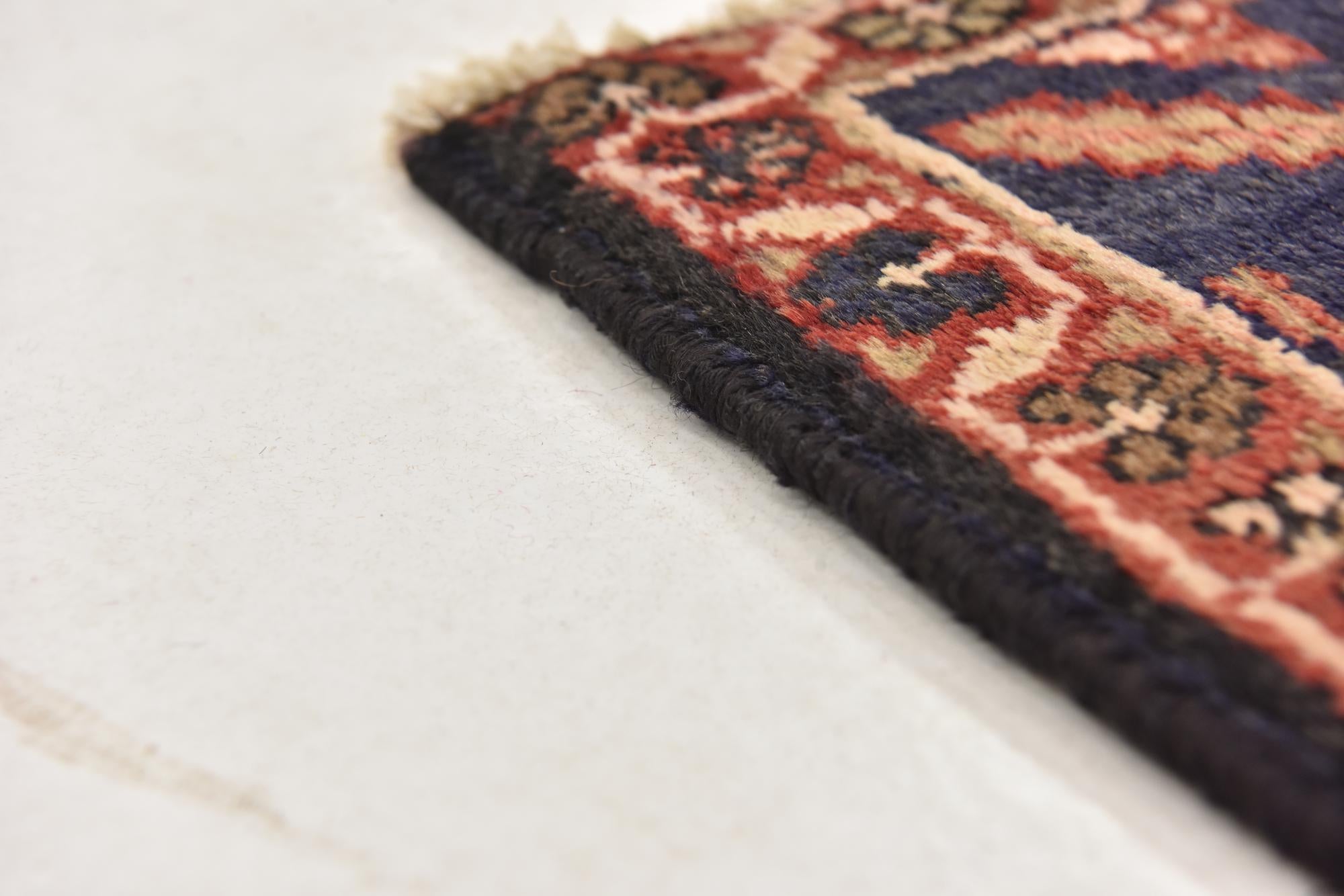 4' 9 x 9' 2 Hand Knotted Koliaei Persian Wool Runner Rug