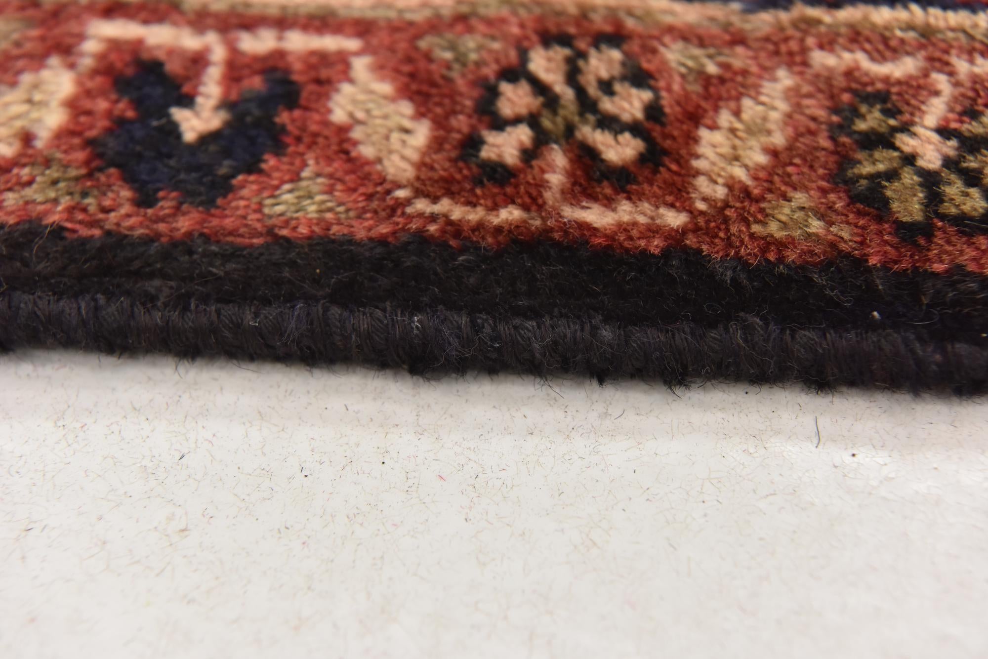 4' 9 x 9' 2 Hand Knotted Koliaei Persian Wool Runner Rug