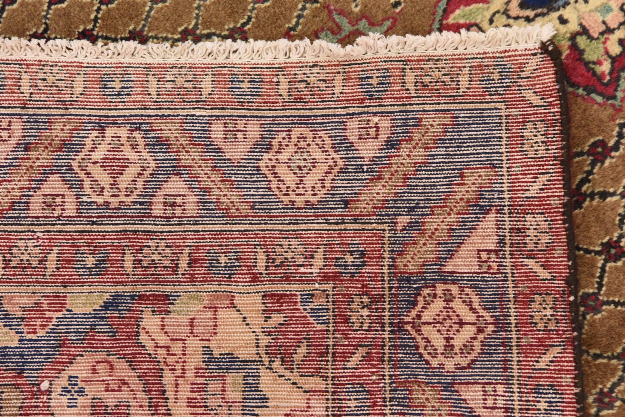 4' 9 x 9' 7 Hand Knotted Koliaei Persian Wool Runner Rug