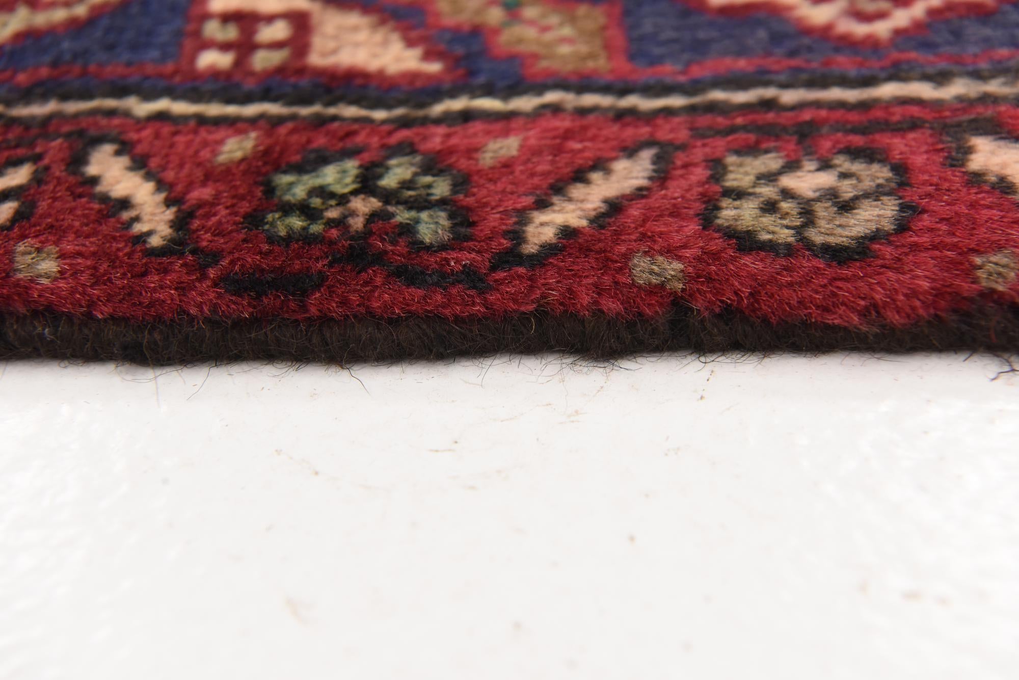4' 9 x 9' 7 Hand Knotted Koliaei Persian Wool Runner Rug