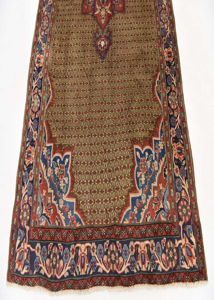 5' x 10' 2 Hand Knotted Koliaei Persian Wool Runner Rug