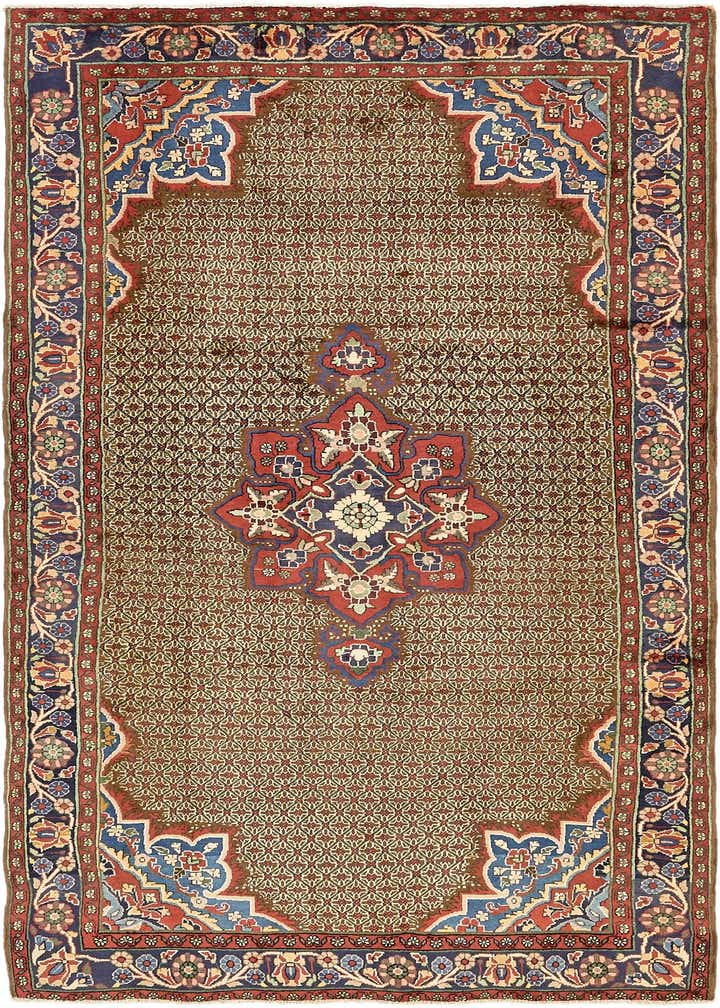 5' x 10' 2 Hand Knotted Koliaei Persian Wool Runner Rug