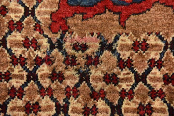 5' x 10' Hand Knotted Koliaei Persian Wool Runner Rug