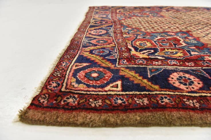 Detail image of 5' x 10' Hand Knotted Koliaei Persian Wool Runner Rug
