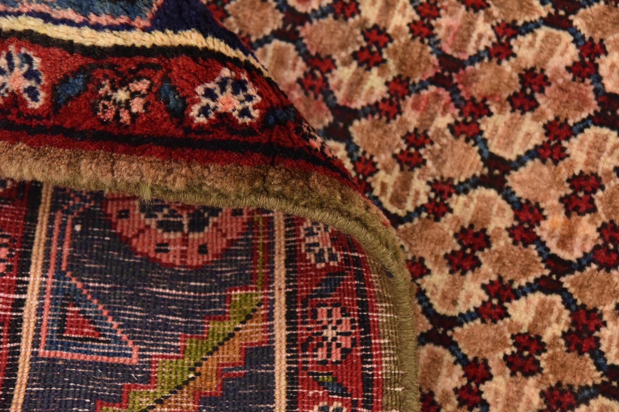 5' x 10' Hand Knotted Koliaei Persian Wool Runner Rug