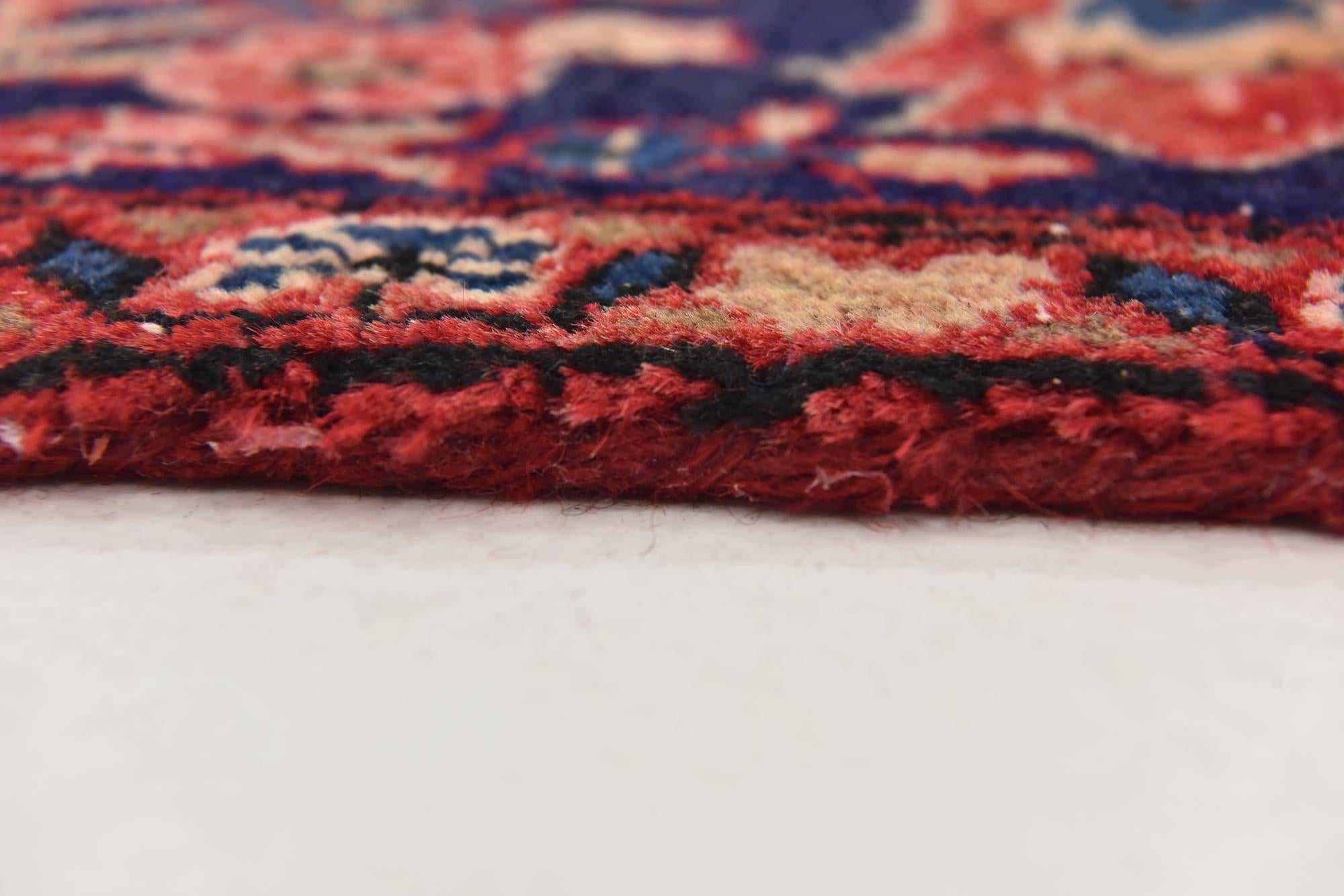 4' 10 x 10' 9 Hand Knotted Koliaei Persian Wool Runner Rug