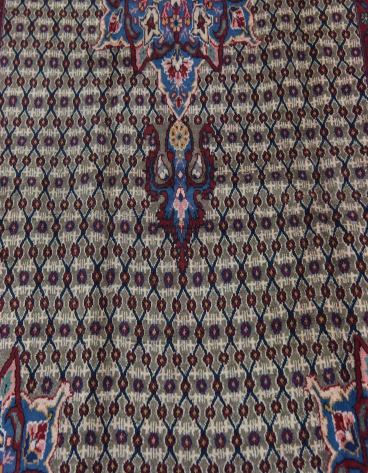 Detail image of 5' x 9' 6  Hand Knotted Koliaei Persian Wool Runner Rug