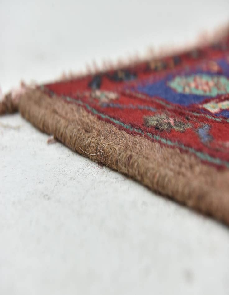 Detail image of 5' x 9' 6  Hand Knotted Koliaei Persian Wool Runner Rug