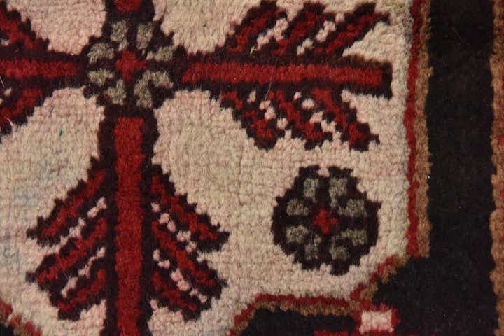 4' 8 x 10' 7 Hand Knotted Koliaei Persian Wool Runner Rug