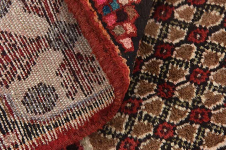 4' 8 x 10' 7 Hand Knotted Koliaei Persian Wool Runner Rug