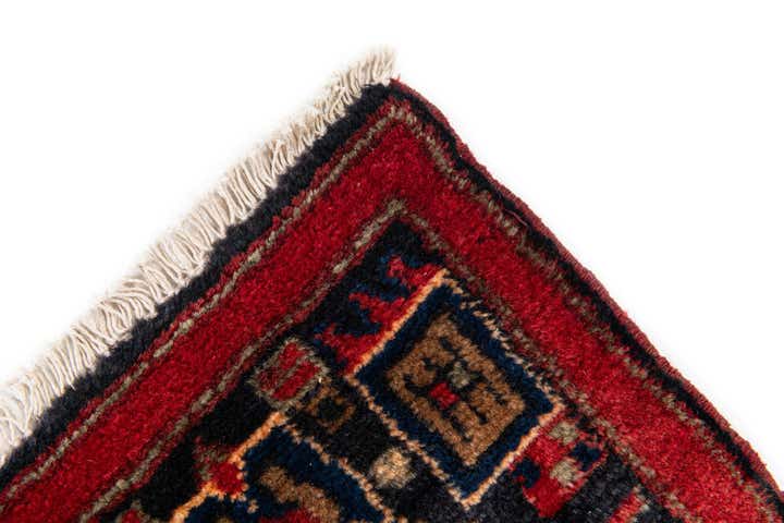 4' 1 x 9' 1 Hand Knotted Koliaei Persian Wool Runner Rug