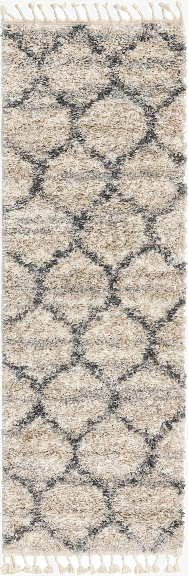 2' 2 x 6' Lagom Shag Runner Rug