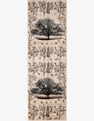 Beige Laguna Runner Rug