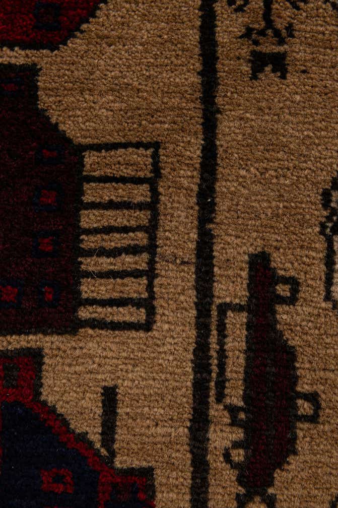 2' 2 x 9' 6 Hand Knotted Lahour Oriental Wool Runner Rug